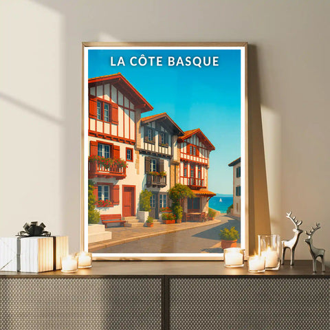 Affiche - La Côte Basque