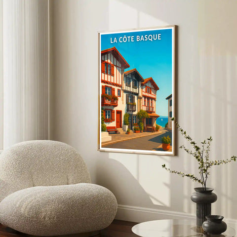 Affiche - La Côte Basque