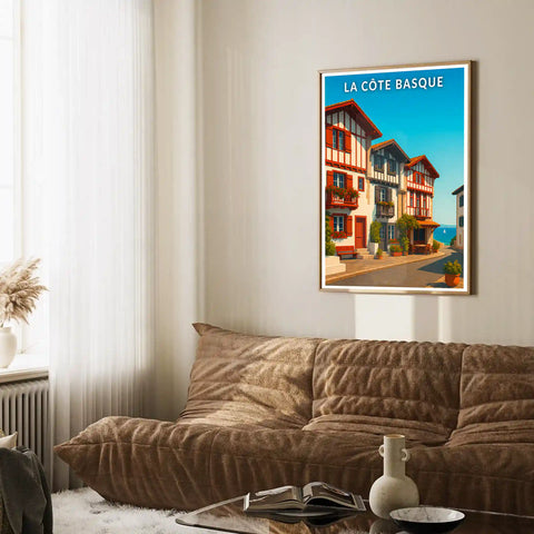 Affiche - La Côte Basque