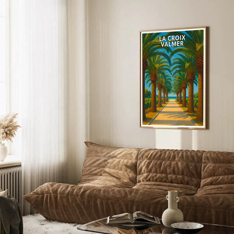 Affiche - La Croix-Valmer