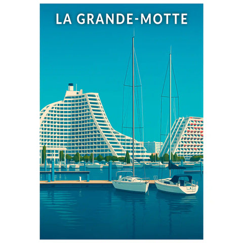 Affiche - La Grande-Motte
