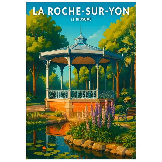 Affiche - La Roche-sur-Yon - Le Kiosque