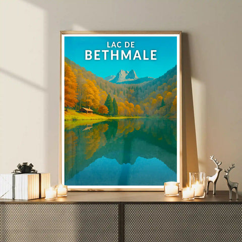 Affiche - Lac de Bethmale