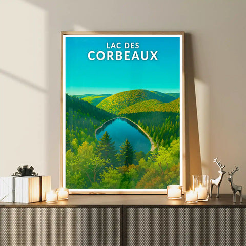 Affiche - Lac des Corbeaux