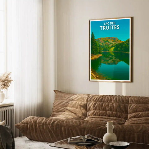 Affiche - Lac des Truites
