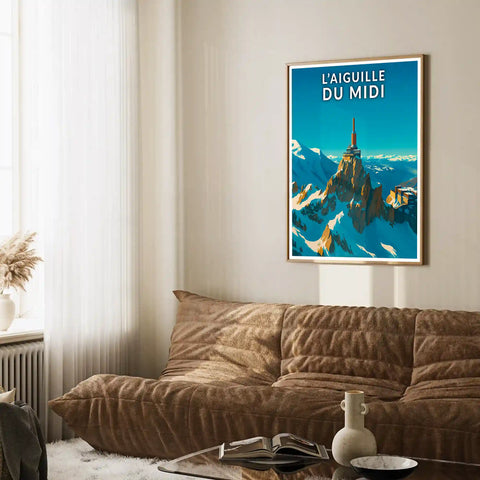 Affiche - L'Aiguille du Midi