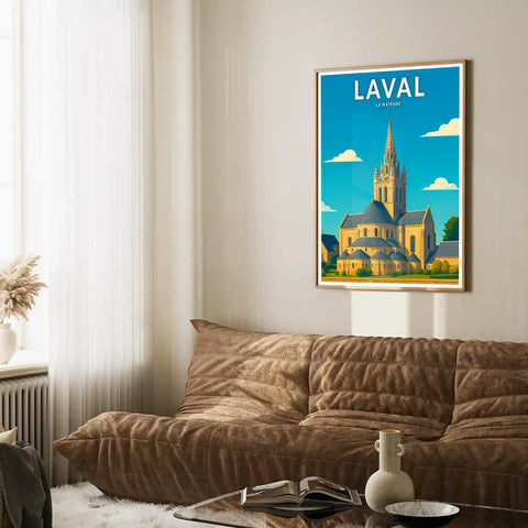 Affiche - Laval - La Mayenne
