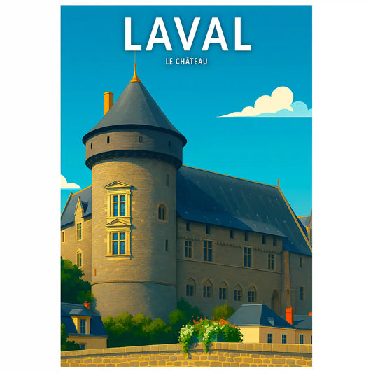 Affiche - Laval - Le Château