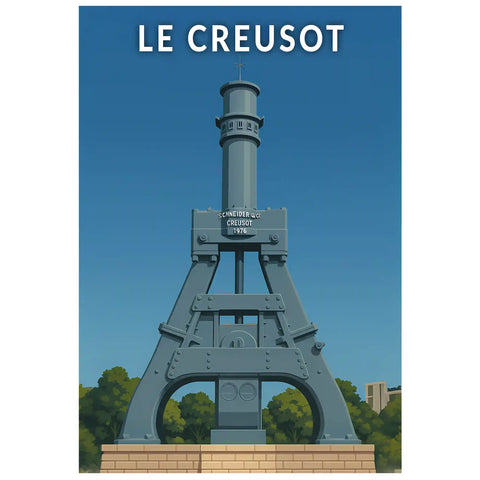 Affiche - Le Creusot