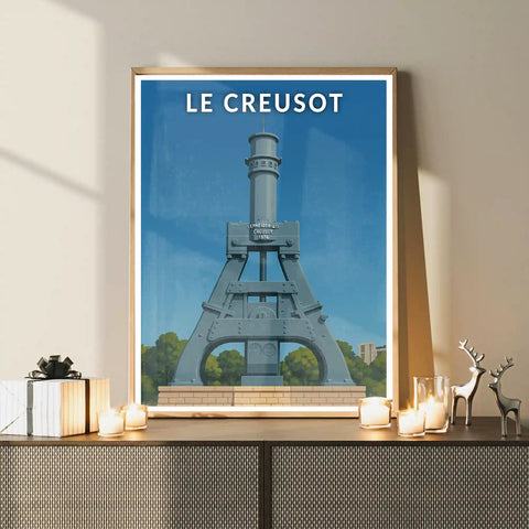 Affiche - Le Creusot