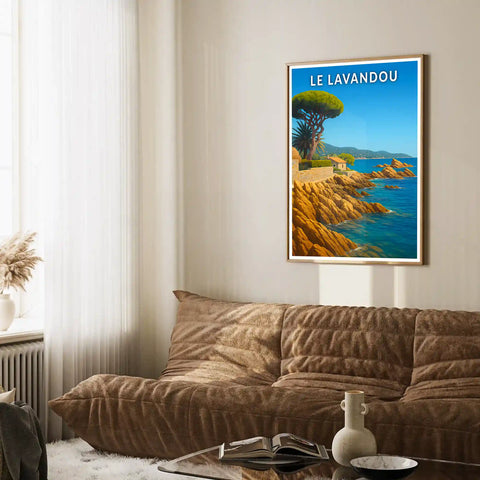 Affiche - Le Lavandou