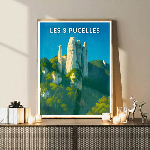 Affiche - Les 3 Pucelles