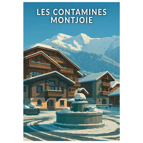 Affiche - Les Contamines-Montjoie