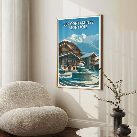 Affiche - Les Contamines-Montjoie