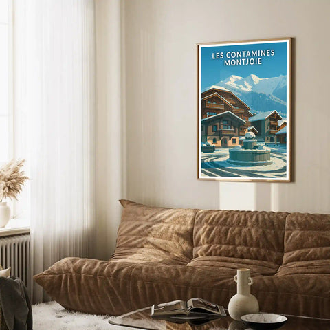 Affiche - Les Contamines-Montjoie