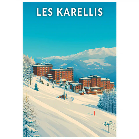 Affiche - Les Karellis