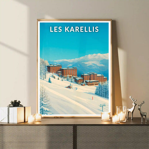 Affiche - Les Karellis