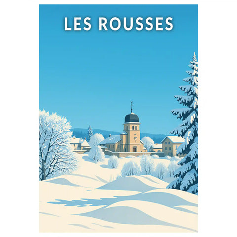 Affiche - Les Rousses