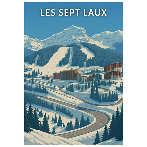 Affiche - Les Sept Laux