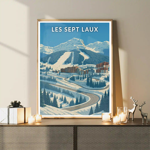Affiche - Les Sept Laux
