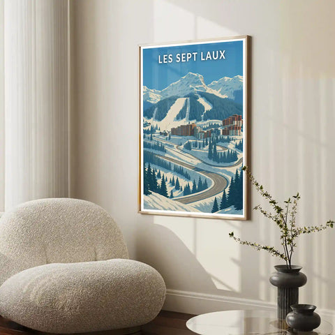 Affiche - Les Sept Laux