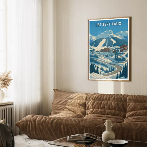 Affiche - Les Sept Laux