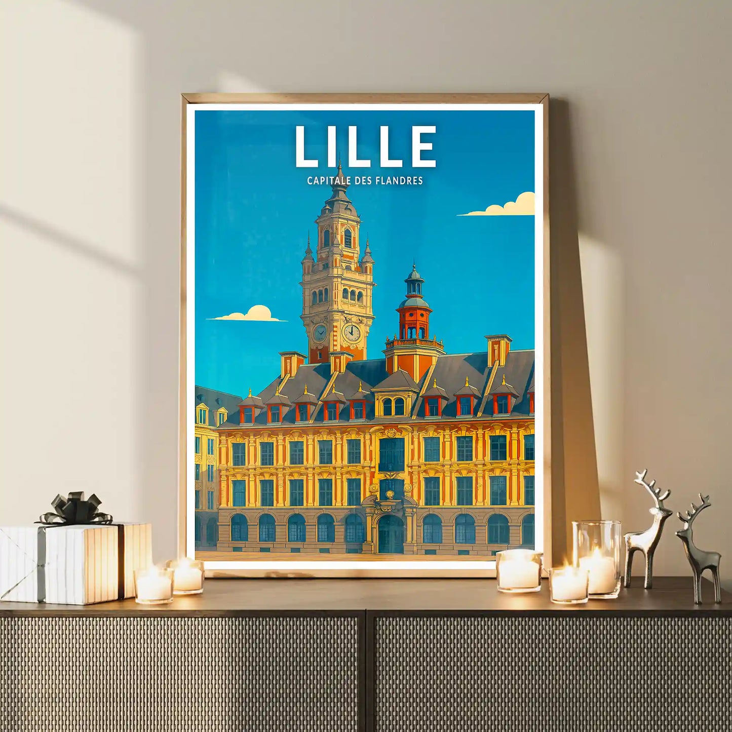 Affiche - Lille - Capitale des Flandres