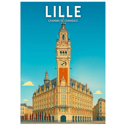 Affiche - Lille - Chambre de Commerce