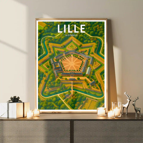 Affiche - Lille - La Citadelle