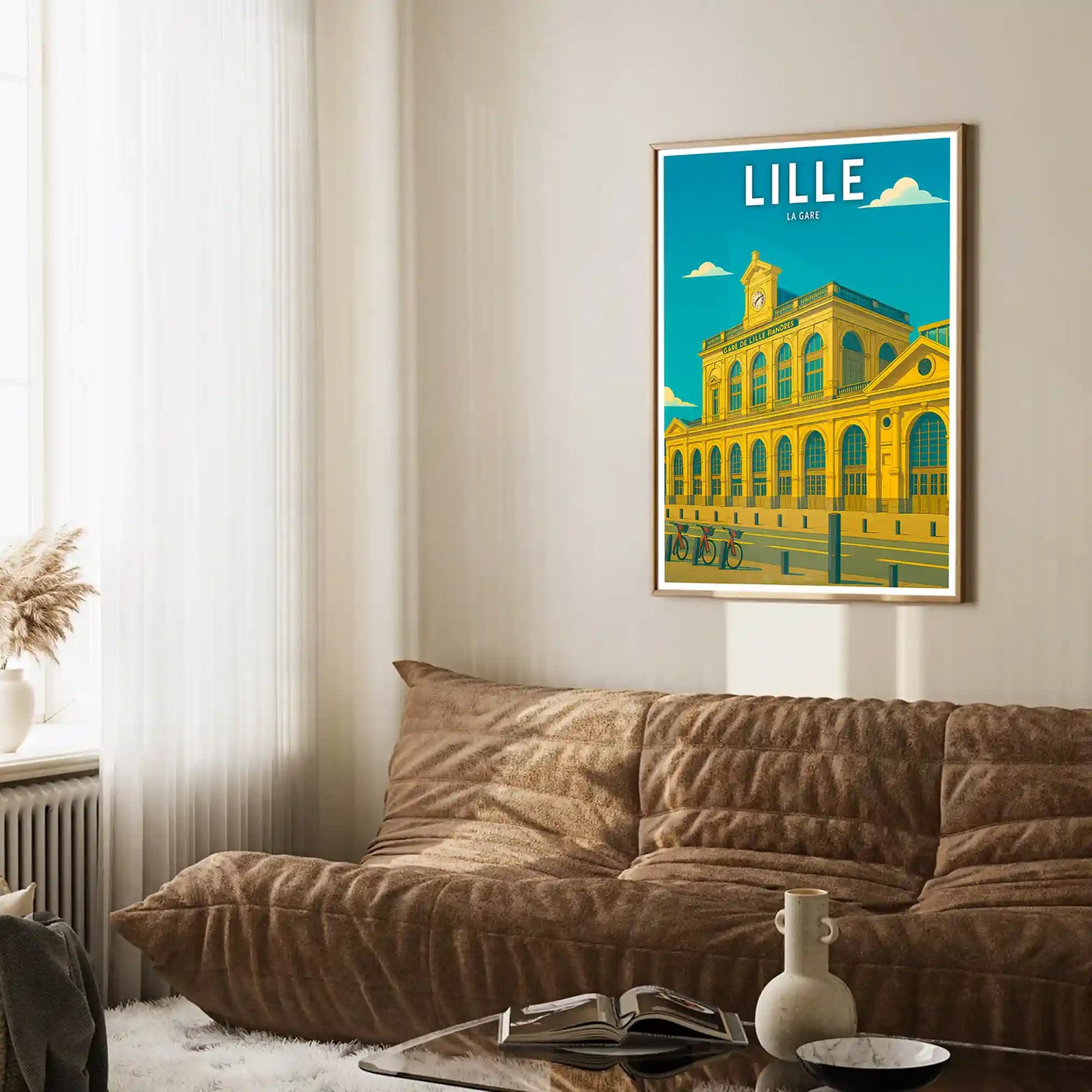 Affiche - Lille - La Gare