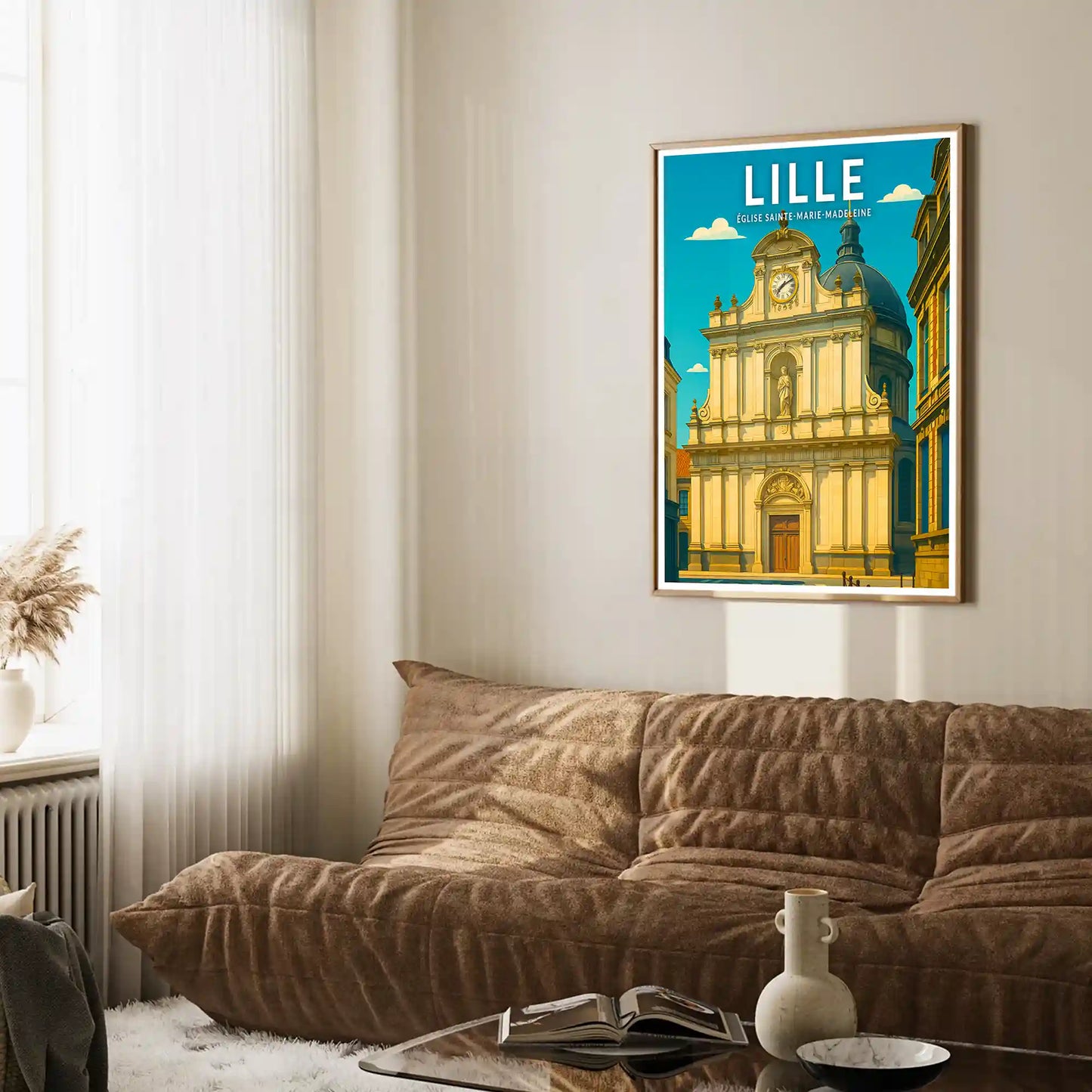 Affiche - Lille - Église Sainte-Marie-Madeleine