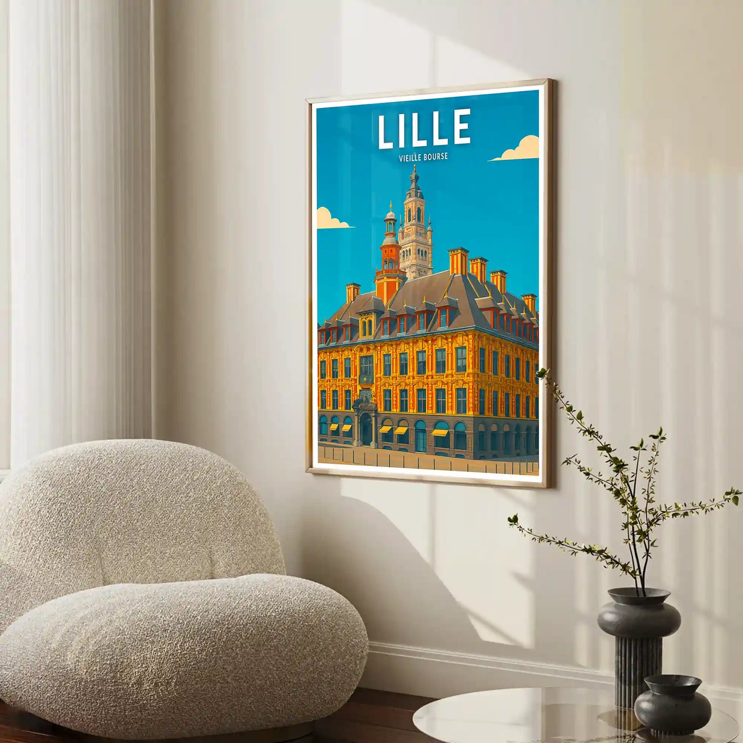 Affiche - Lille - Vieille Bourse