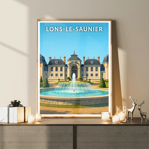 Affiche - Lons-le-Saunier