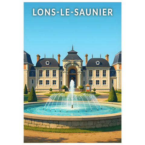 Affiche - Lons-le-Saunier