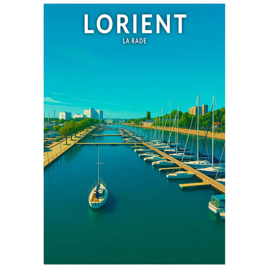 Affiche - Lorient - La Rade