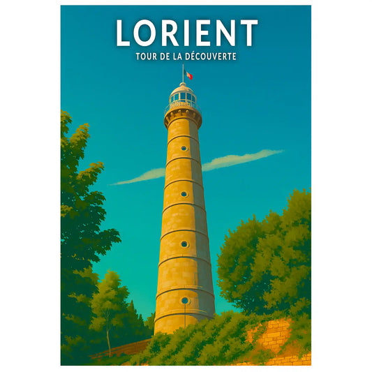 Affiche - Lorient - Tour de la Découverte