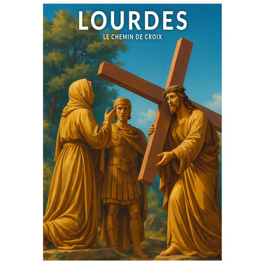 Affiche - Lourdes - Le Chemin de Croix