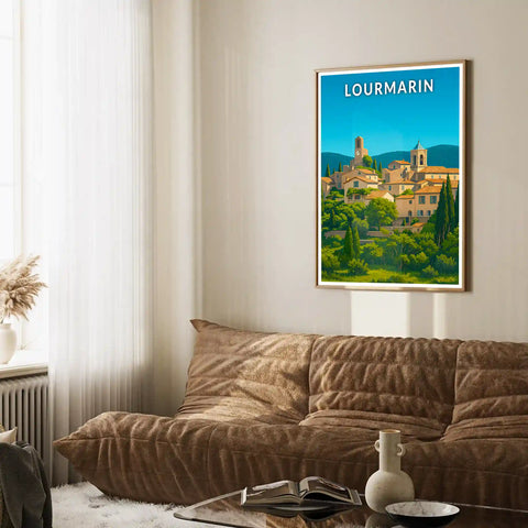 Affiche - Lourmarin