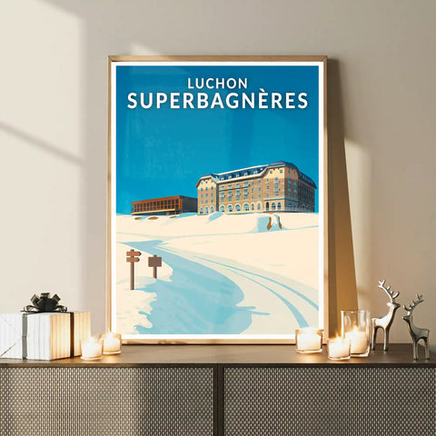 Affiche - Luchon-Superbagnères