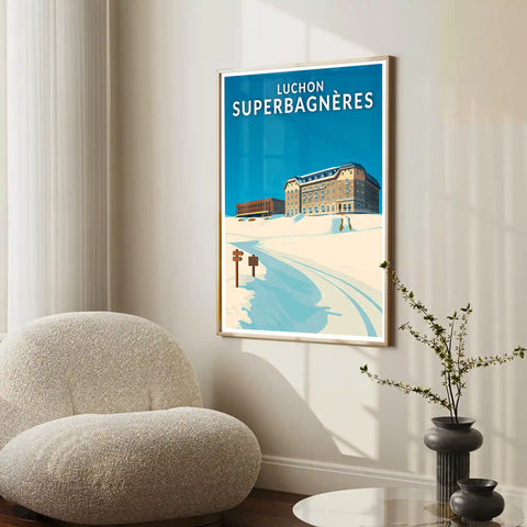 Affiche - Luchon-Superbagnères