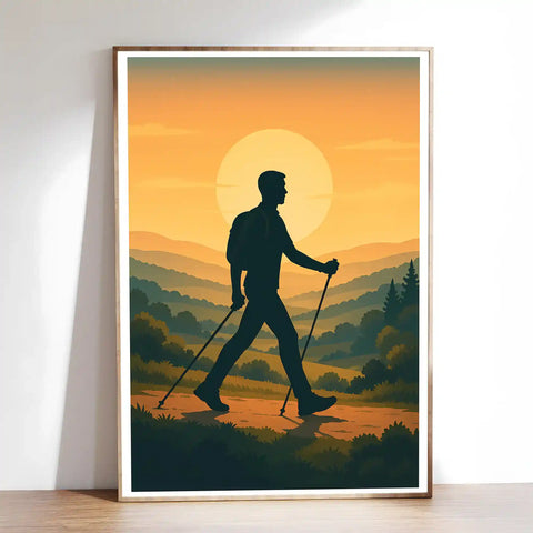 Affiche - Marche Nordique