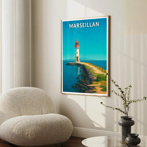 Affiche - Marseillan