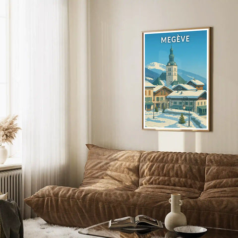 Affiche - Megève