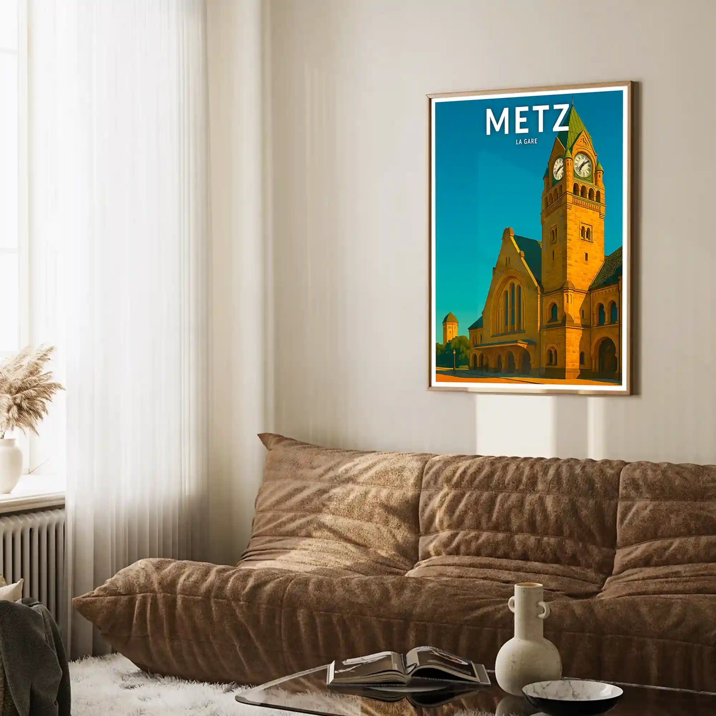 Affiche - Metz - La Gare