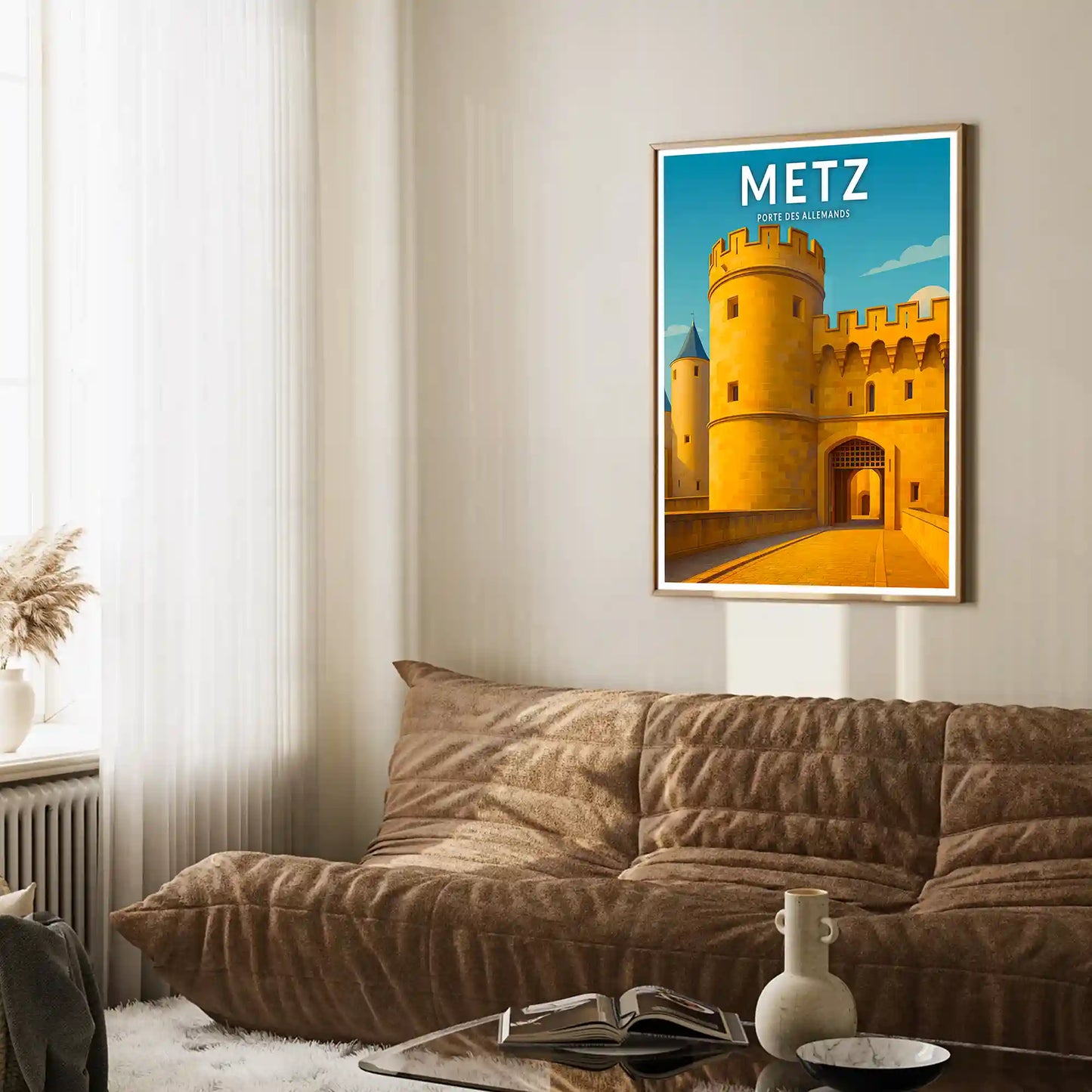 Affiche - Metz - Porte des Allemands