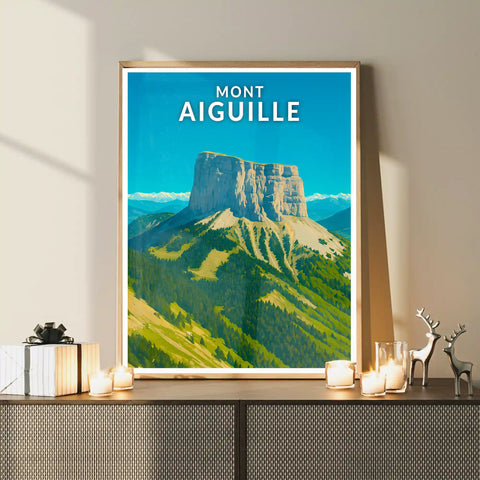 Affiche - Mont Aiguille