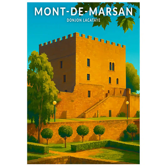 Affiche - Mont-de-Marsan - Donjon Lacataye