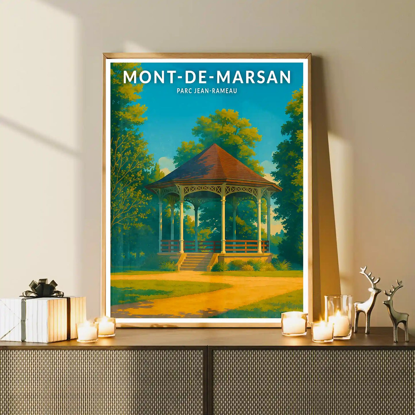 Affiche - Mont-de-Marsan - Parc Jean-Rameau