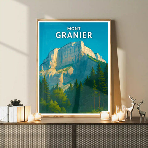 Affiche - Mont Granier