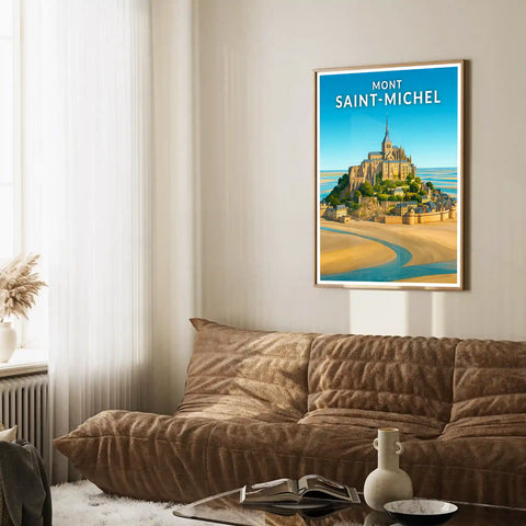Affiche - Mont Saint-Michel